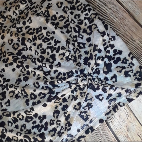 🌿 MIKEN Cheetah Print Cover Up - XS - Picture 5 of 7